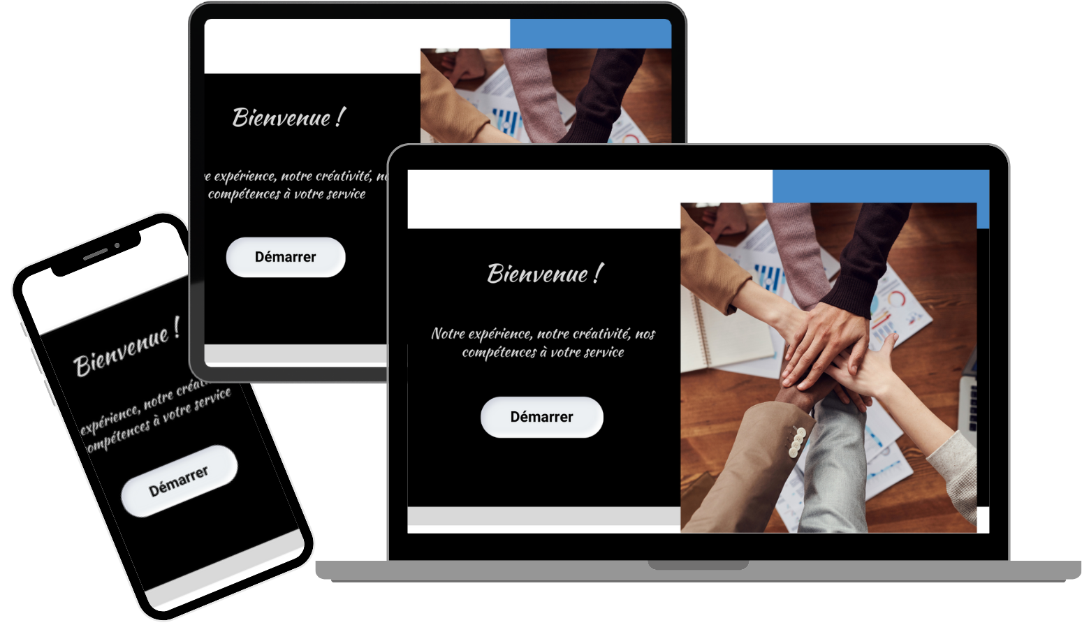pc-mobile-tablette travail designer web