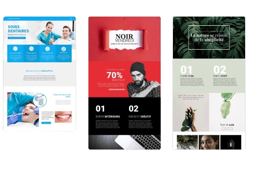 modèle de site